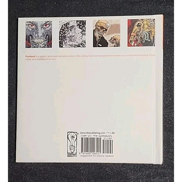 PUSHEAD SPARROW Art Book 15 Pushead USUGROW